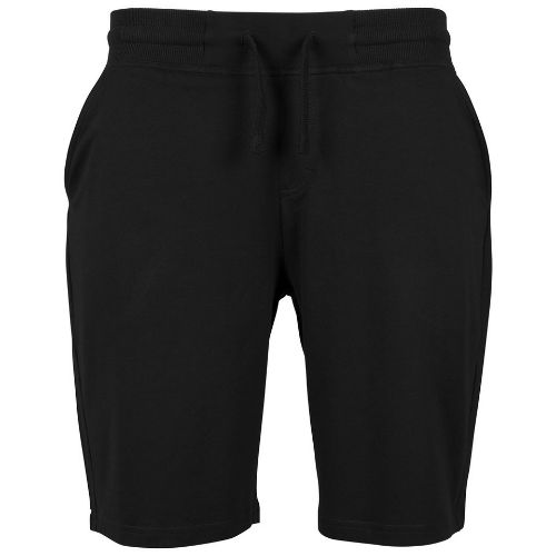 Build Your Brand Terry Shorts Black